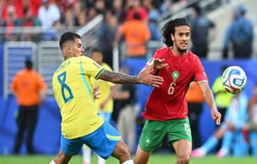 أيوب بوعدي.. أسد أطلس روّض نجوم وسط البرازيل أمام أنظار زيدان