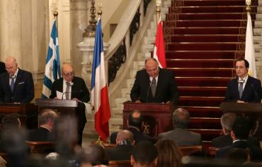 وزراء خارجية فرنسا واليونان وقبرص ومصر يدعمون مؤتمر برلين حول ليبيا