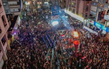 ايقاد شعلة ثورة 26 سبتمبر في عدة محافظات يمنية