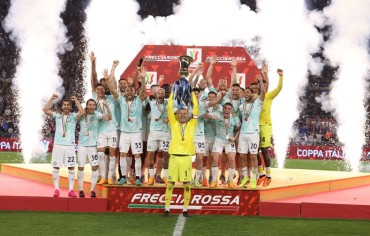 إنتر ميلانو بطلاً لكأس إيطاليا